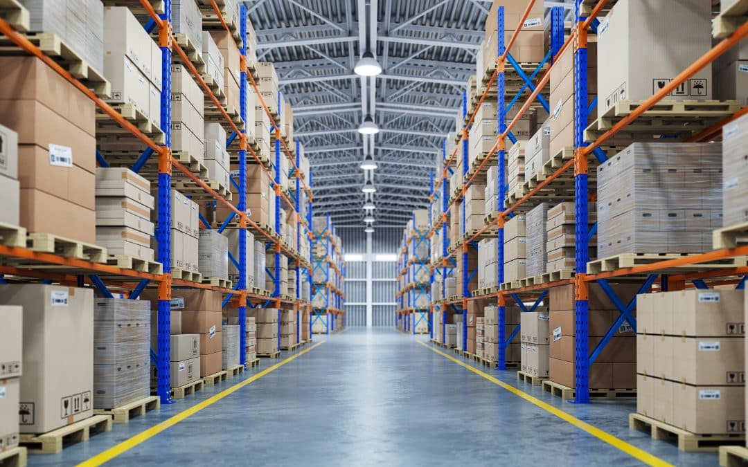 Freight Storage Warehouse: Storing Large Quantities of Goods