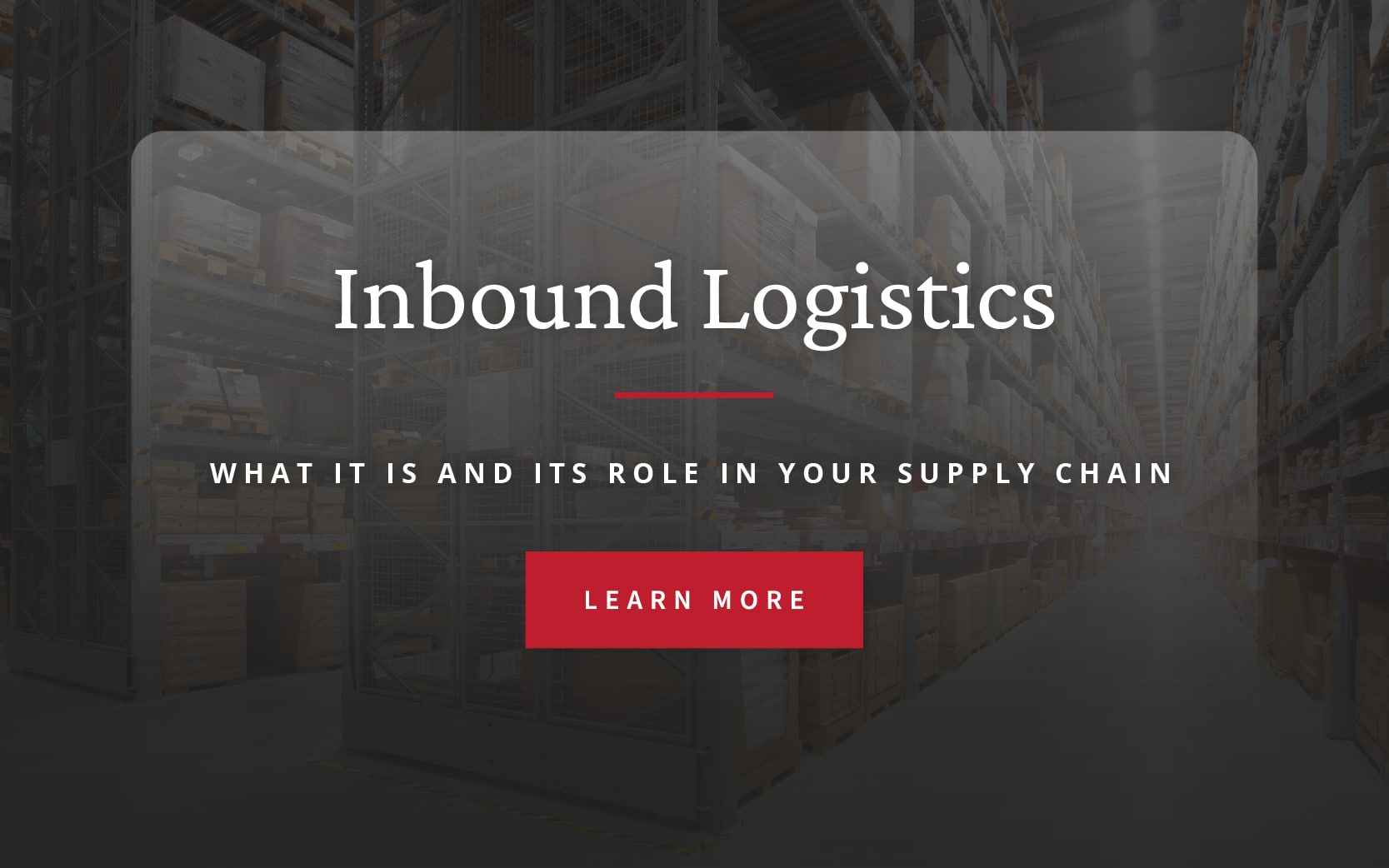 What Is Inbound Logistics? | Beitler Logistics Services