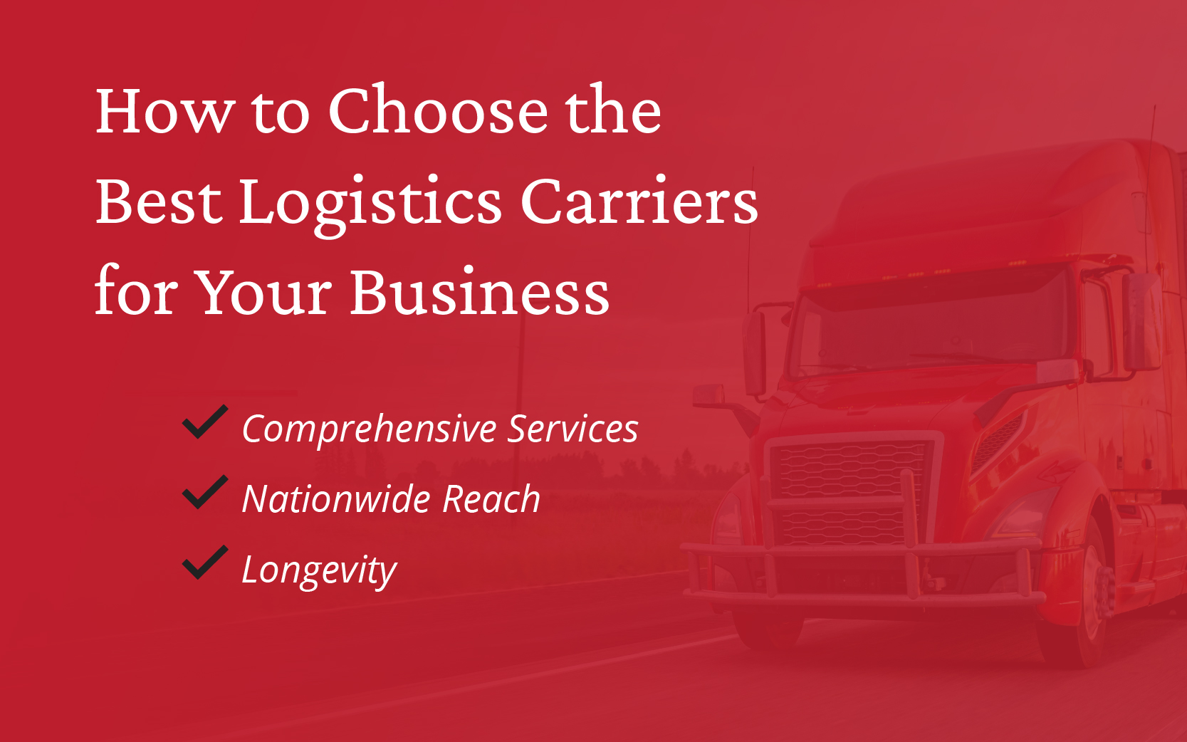 Logistics Se Rice Choosing the Best Logistics Carrier | Beitler Logistics Services