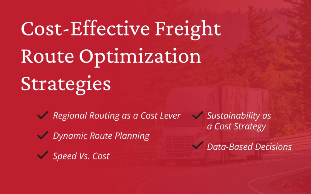 Cost-Effective Freight Route Optimization Strategies | BLS